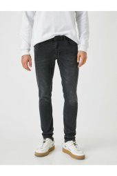KOTON Skinny Fit Kot Pantolon Micheal Jean - 3