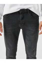 KOTON Skinny Fit Kot Pantolon Micheal Jean - 5