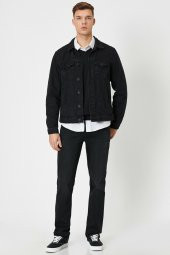 KOTON Erkek Siyah Jean - 2