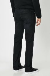 KOTON Erkek Siyah Jean - 4