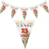 Vatan VT179 Kuşe Kağıt 23 Nisan Flama 10Lu - 1