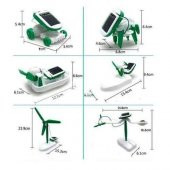 Güneş Enerjili Robot Oluşturma Seti Solar Kit (6 in 1) - 1
