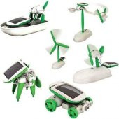 Güneş Enerjili Robot Oluşturma Seti Solar Kit (6 in 1) - 2