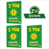 3+ Yaş Etkinlik Kitabım Seti (Z10 Sistemi) - 1