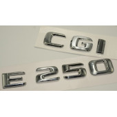 Benz E 250 CGi Bagaj Krom Metal 3M 3D Yazı Logo thumbnail 3