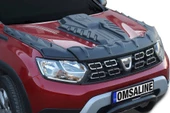 OMSA Dacia Duster Dragon Ön Kaput Koruyucu 3 Parça 2018-2024 Arası - 2