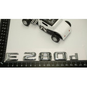 Benz E 280d Bagaj Krom Metal 3M 3D Yazı Logo thumbnail 5