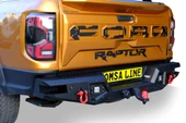 OMSA Ford Ranger Dakar V2 Çelik Arka Tampon Ledli Sensörlü-Sensörsüz 2011-2022 Arası - 3
