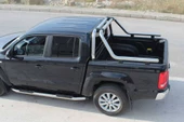 OMSA VW Amarok Kobra Roll Bar Çap:76 Krom 2010-2021 Arası - 2