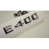 Benz E400 Bagaj Krom Metal 3M 3D Yazı Logo - 1