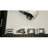 Benz E400 Bagaj Krom Metal 3M 3D Yazı Logo - 5