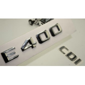 Benz E 400 CDi Bagaj Krom Metal 3M 3D Yazı Logo - 1