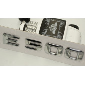 Benz E500 Bagaj Krom Metal 3M 3D Yazı Logo - 4