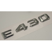 Benz E430 Bagaj Krom Metal 3M 3D Yazı Logo thumbnail 3