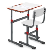 Red Storm Demonte Copalit Tablalı Tek Kişilik Okul Sırası - 4