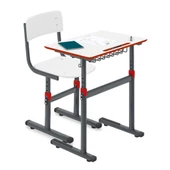 Red Storm Demonte Copalit Tablalı Tek Kişilik Okul Sırası - 1