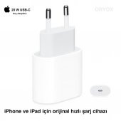 Orjinal Apple Iphone 12 20W Hızlı Şarj Aleti Seti Usb-C thumbnail 2