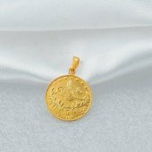 Imitasyon Tam Reşat Altin Görünümlü Kolye Ucu - 2