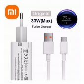 Orjinal Xiaomi Redmi Note 9 Turbo 33W 5A Type-C Hızlı Şarj Cihazı - 2