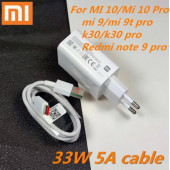 Orjinal Xiaomi 33W 5A Turbo Şarj Cihazı Aleti Seti + Type C Kablo - 2
