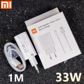 Orjinal Xiaomi 33W 5A Turbo Şarj Cihazı Aleti Seti + Type C Kablo - 6