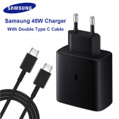 Samsung Galaxy Z Flip 3 Orij. 45W Type-C Hızlı Şarj Cihazı Siyah - 6