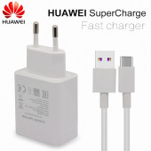 Huawei P20 Pro Supercharge 40W 4A Hızlı Şarj Aleti + Type-C Kablo - 6