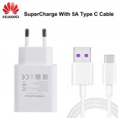 Huawei P20 Pro Supercharge 40W 4A Hızlı Şarj Aleti + Type-C Kablo - 11