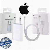Orijinal Apple Iphone 6 7 8 Şarj Aleti Cihazı Adaptör 5w MD813ZM-A + MD818ZM-A Kablo Dahil (5w) - 4