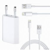 Orjinal Apple Iphone 11 Pro Usb 5W Şarj Cihaz Ve Kablosu 1Metre Kablo - 1