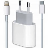 Orjinal Apple Iphone Xr 20W Hızlı Şarj Aleti Seti Usb-C (534790453) - 1