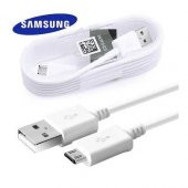Samsung Galaxy Nexus S I9023 Micro Usb Orijinal Kablo 1M Beyaz (534625743) - 1