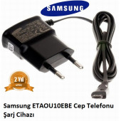 Samsung ETAOU10EBE Cep Telefonu Şarj Cihazı - 1