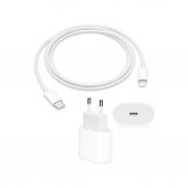 Apple Iphone Orjinal Şarj Aleti Cihazı + Usb Kablosu Orjinal (20W) - 1