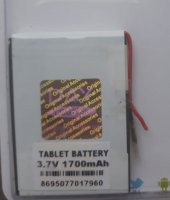 Oem Tablet Batarya Pil 3.7V 1700Mah 2 Kablo 40X55X2Mm - 1