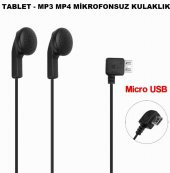 Micro Tablet ve Mp3 Mp4 Kulaklık Mikrofonsuz - 1