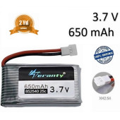 Drone Pili 650 mAh 3.7V Syma X5C X5SC X5SW M68 905 CX-30 vs. Modeller  Uyumlu - 2