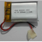 Drone - Helikopter Pili 3.7v 300mah Şarjlı Li-polimer Batarya - 1