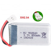 Drone - Helikopter Pili 3.7v 800mah Şarjlı Li-polimer Batarya - 1