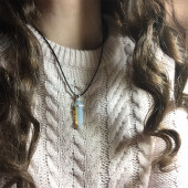 Gerçek Doğal Taş Bay - Bayan Kolye (Kargo Bedava) thumbnail 1