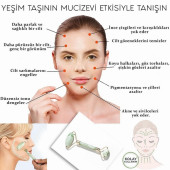 Doğal Yeşim Taşı Gençlik İksiri Anti Aging Bakım Yüz Masajı - 4