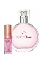 AVON Wish Of Love Kadın Edt + Dudak Bakım Yağı Shimmering Petal Set - 1