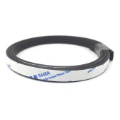 Contacall Yapışkanlı Şerit Mıknatıs Magnet Kes Kullan  Siyah Genişlik 9 mm Kalınlı 1,8 mm 1 Metre thumbnail 3