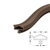 Contacall Amerikan Panel Kapı Fitili Ortadan Tırnaklı Çatı Tipi Fitil Beyaz Renk 25 Metre Uzunluk - 3