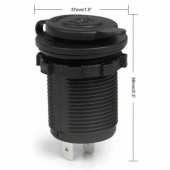 Oto Çakmak Fiş Çakmaklık Dişi Pano Tip 30Mm Şase Monteli - 2