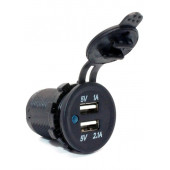 IC-266C Pano Tipi USB 8-32V Giriş 5V 1A ve 5V 21A Çıkış Kulaksız 30mm - 6