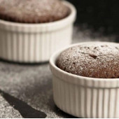 6'lı Beyaz Renk Sufle Kabı - 1