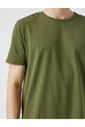 KOTON Slim Fit Basic Tişört thumbnail 5