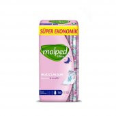 Molped Ultra Hijyenik Anatomik Gece 16lı Ped - 1