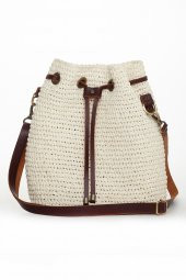 Artı-Artı Dünya Şehirleri Serisi 004 Kadın El Örgü Çanta - 6